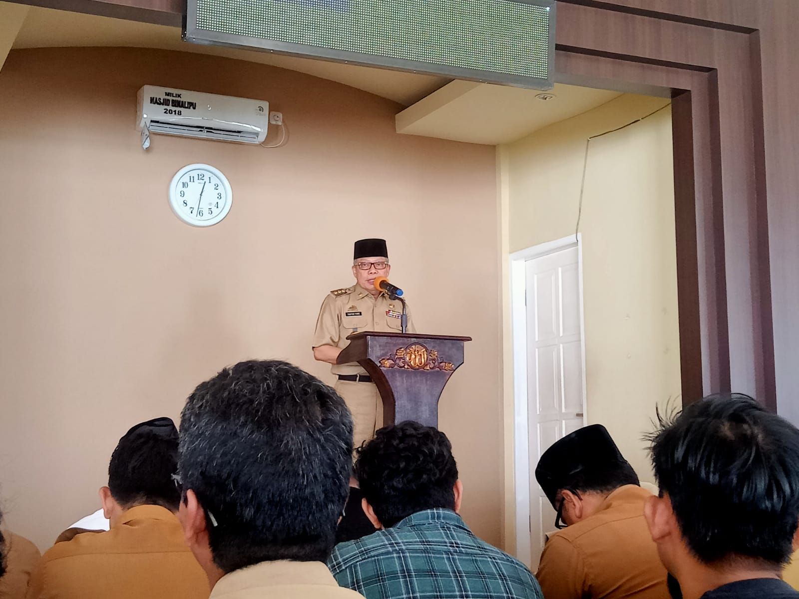 Kultum Perdana Ramadan Pemkot Parepare, Taufan Pawe Pesan Pentingnya Nilai Kesabaran, Kesyukuran dan Keikhlasan